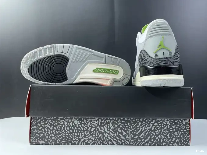 Bmlin Air 136064-006 Retro 3 Jordan Chlorophyll 0525